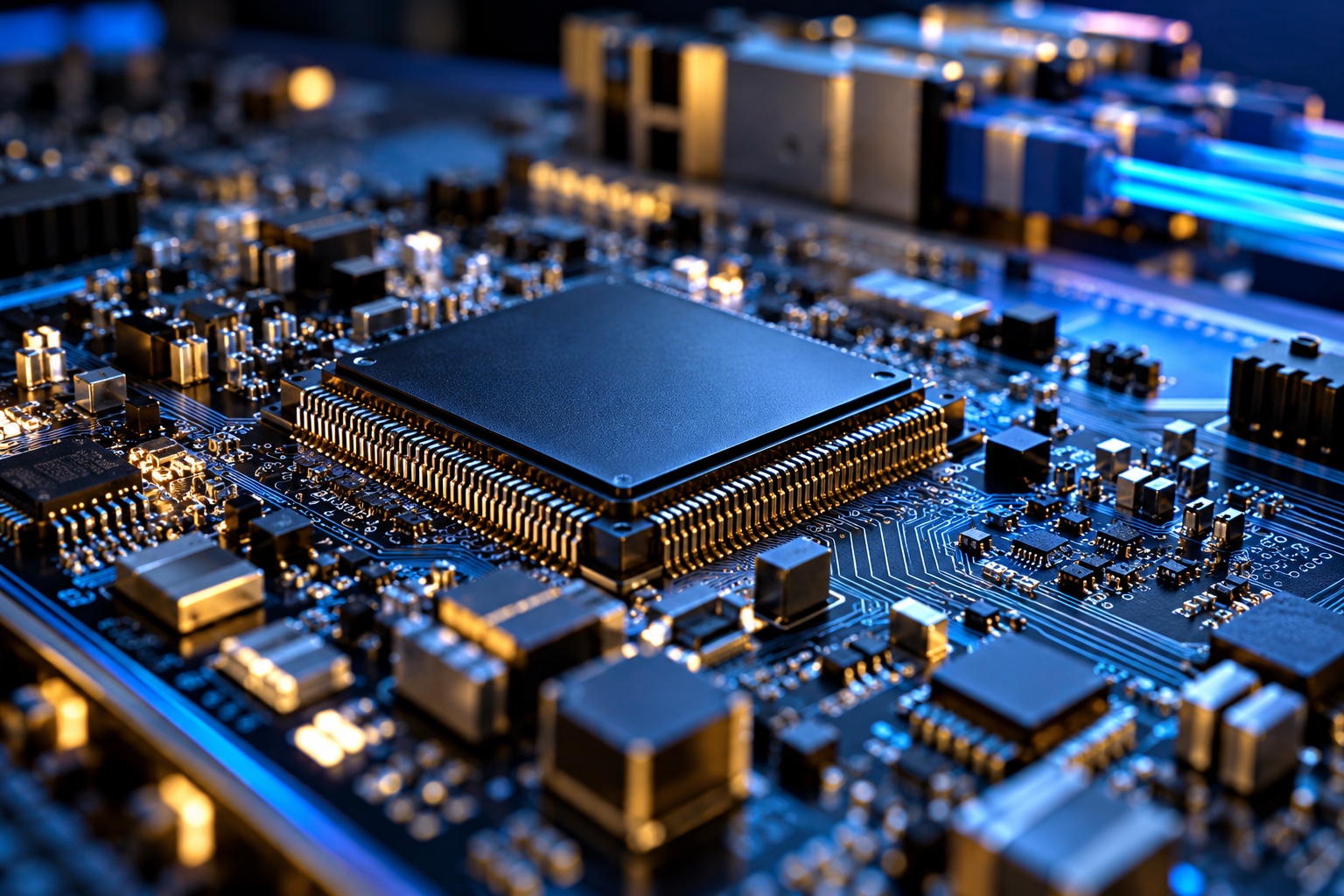 Microprocesseur et circuits électroniques de technologies connectées
