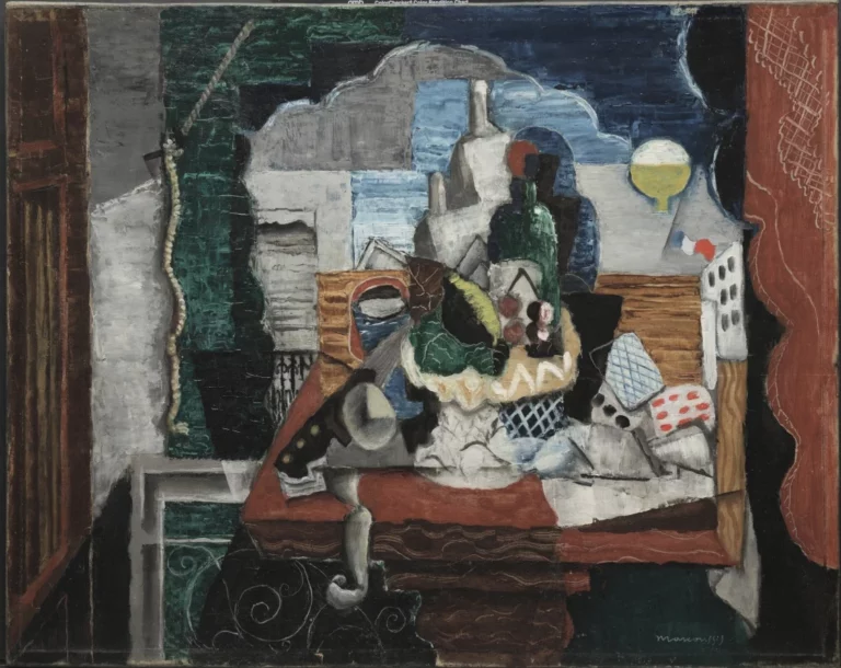 Night Café, œuvre de Louis Marcoussis.