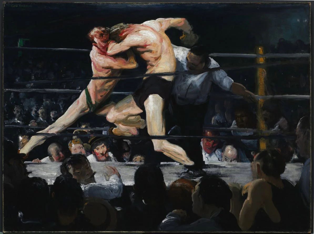Stag at Sharkey's, œuvre de George Bellows.