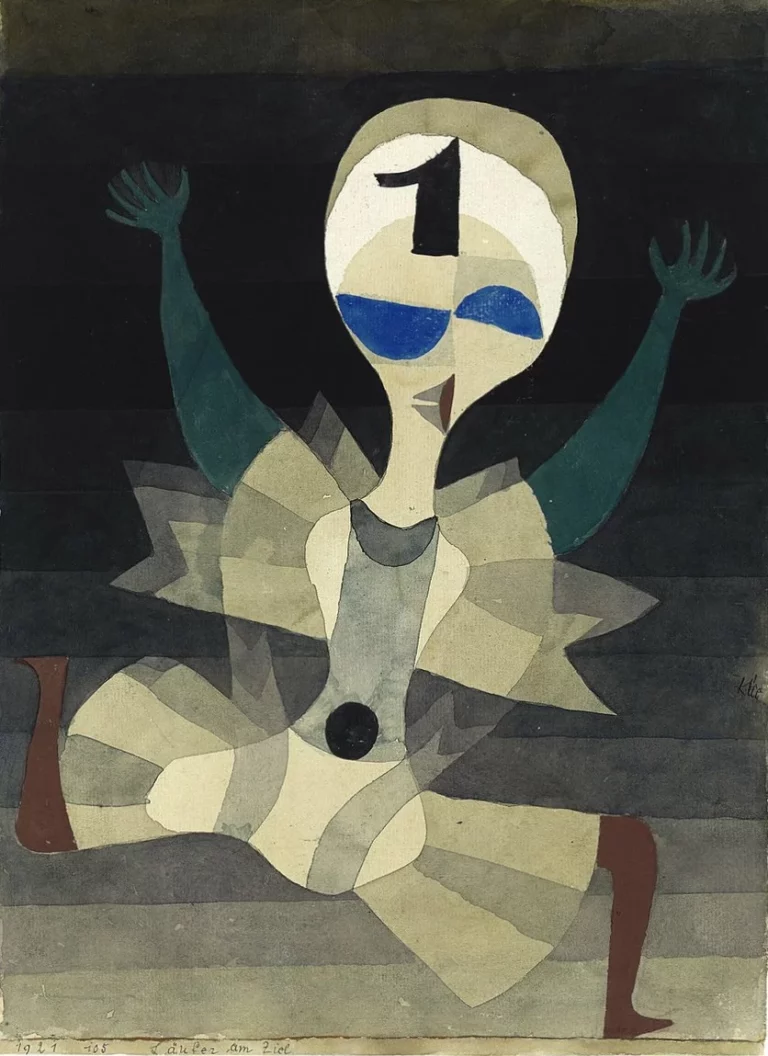 Läufer am Ziel, œuvre de Paul Klee.