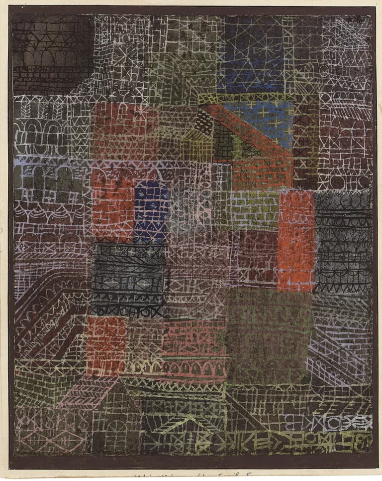 Structural II, œuvre de Paul Klee.
