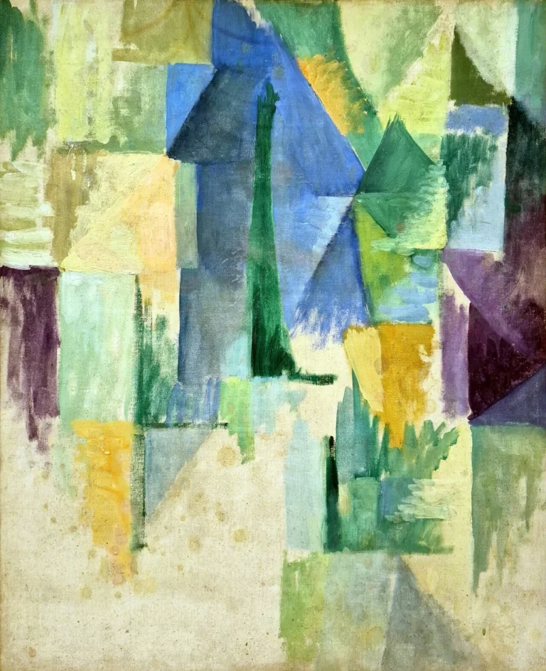 Fenêtre, œuvre de Robert Delaunay.