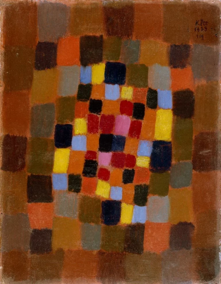 Buntes Beet, œuvre de Paul Klee.