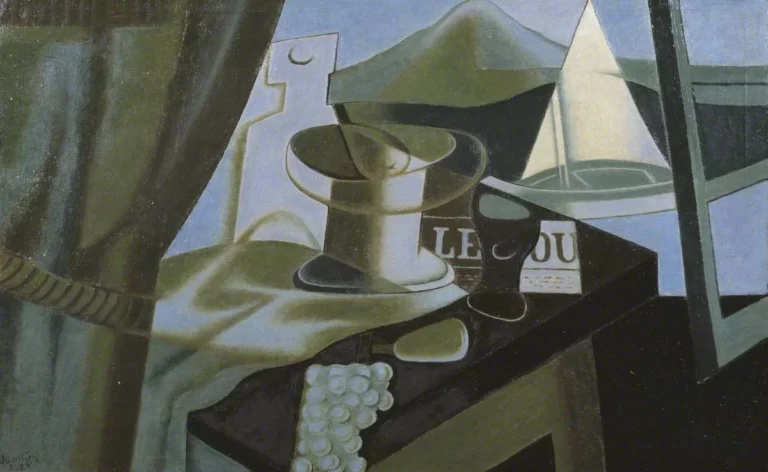 Overlooking the Bay, œuvre de Juan Gris.