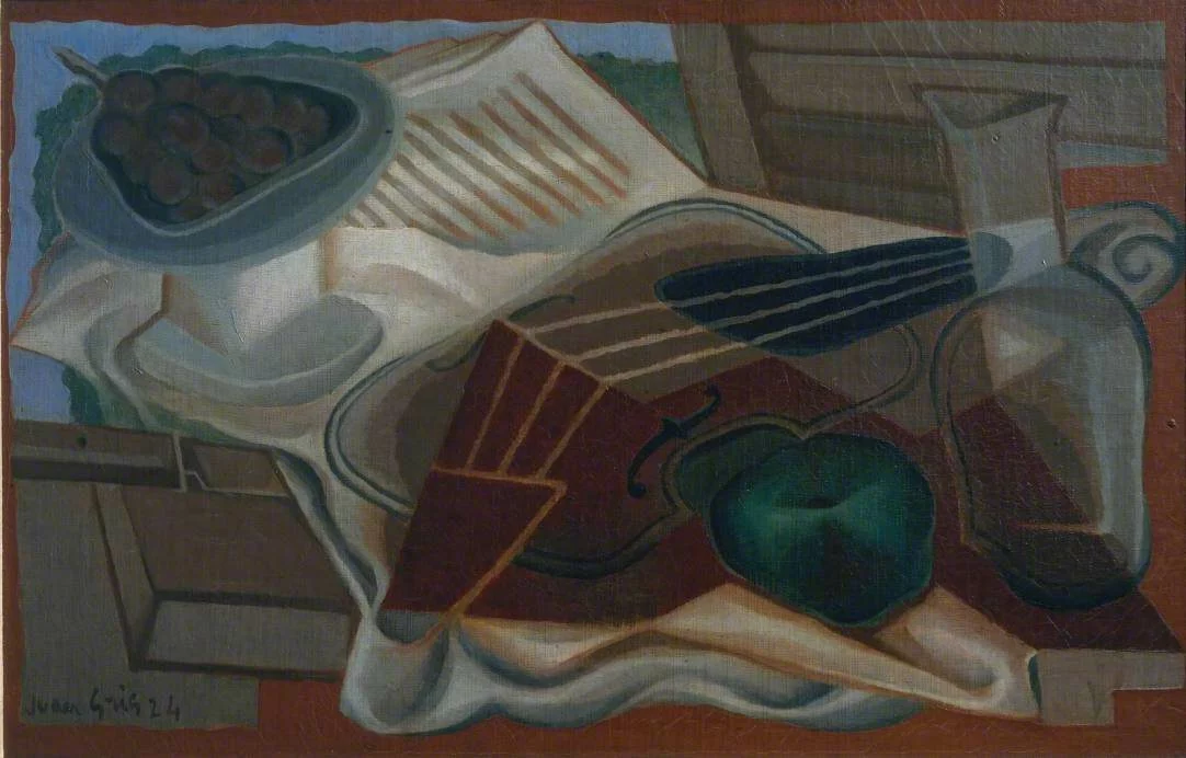 Violin and Fruit-Dish, œuvre de Juan Gris.