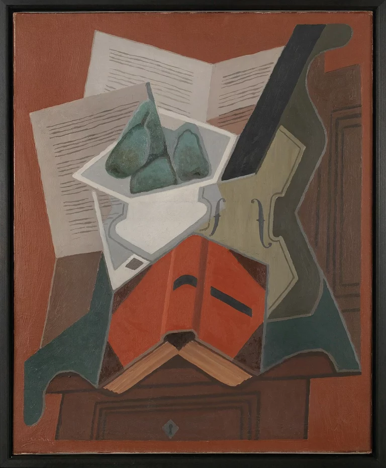 Le Livre rouge, œuvre de Juan Gris.