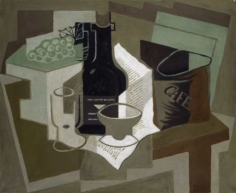 Le sac de café, œuvre de Juan Gris.