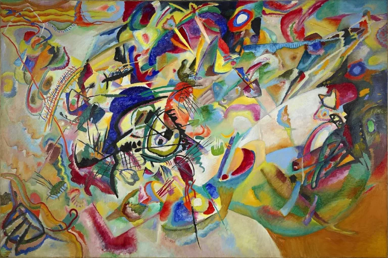 Composition VII, œuvre de Vassily Kandinsky.