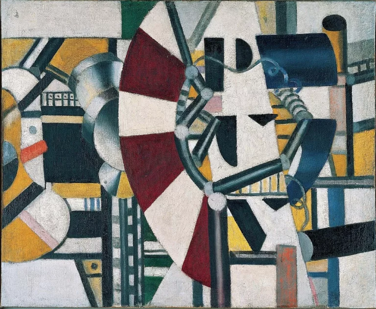 Les Maisons sous les arbres, œuvre de Fernand Léger.
