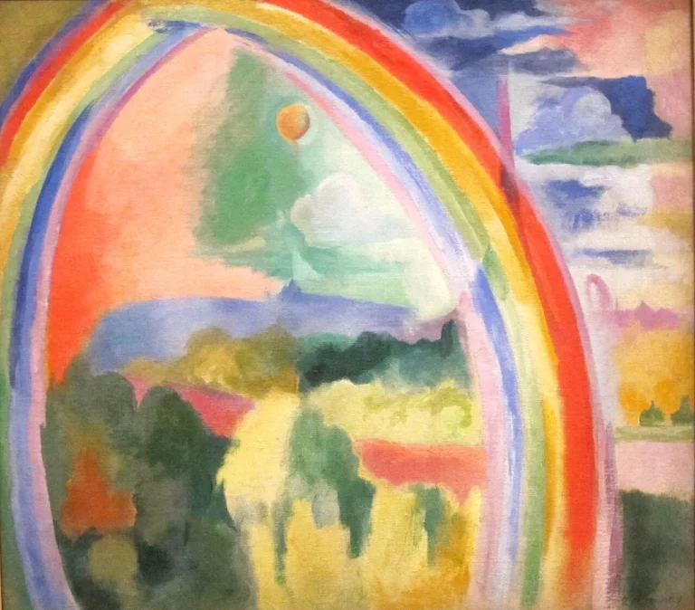 The Rainbow, œuvre de Robert Delaunay.