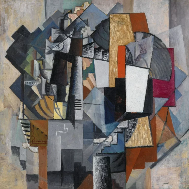 Bureau and Room, œuvre de Kazimir Malevitch.