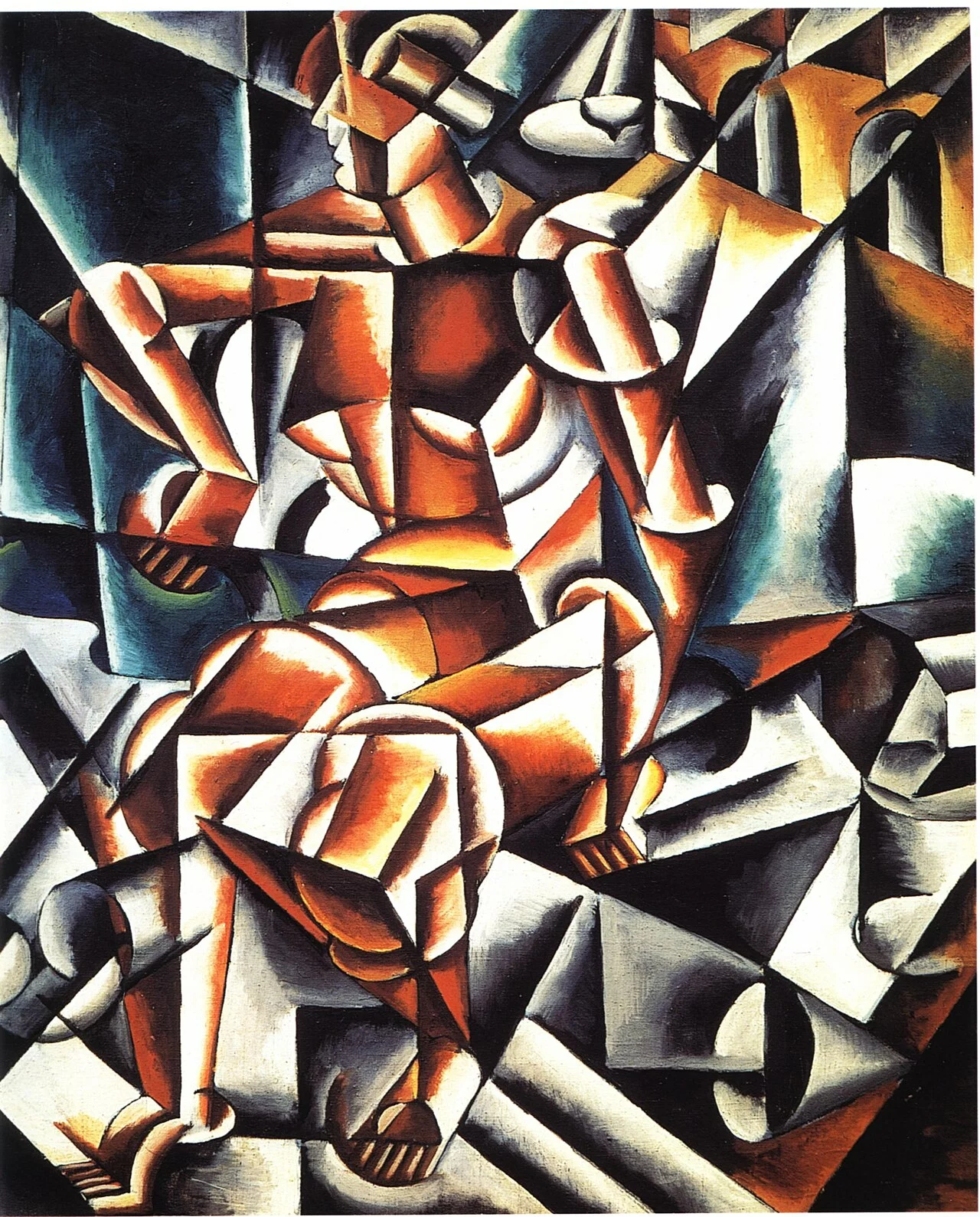 Man + Air + Space, œuvre de Lioubov Popova.