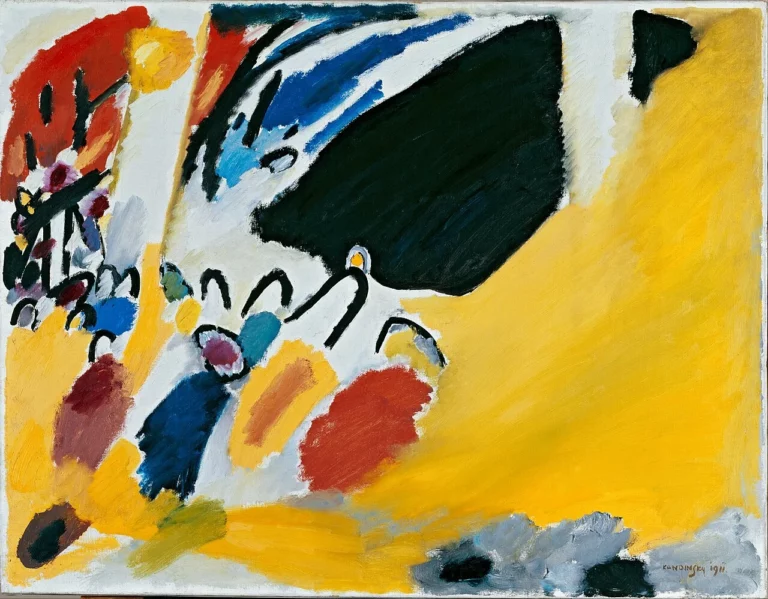 Impression III (Concert), œuvre de Vassily Kandinsky.