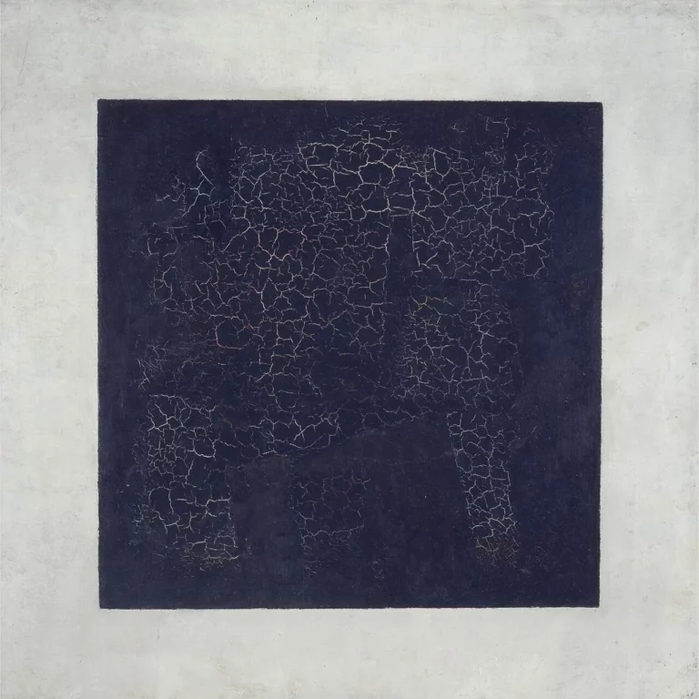 Carré noir, œuvre de Kazimir Malevitch.