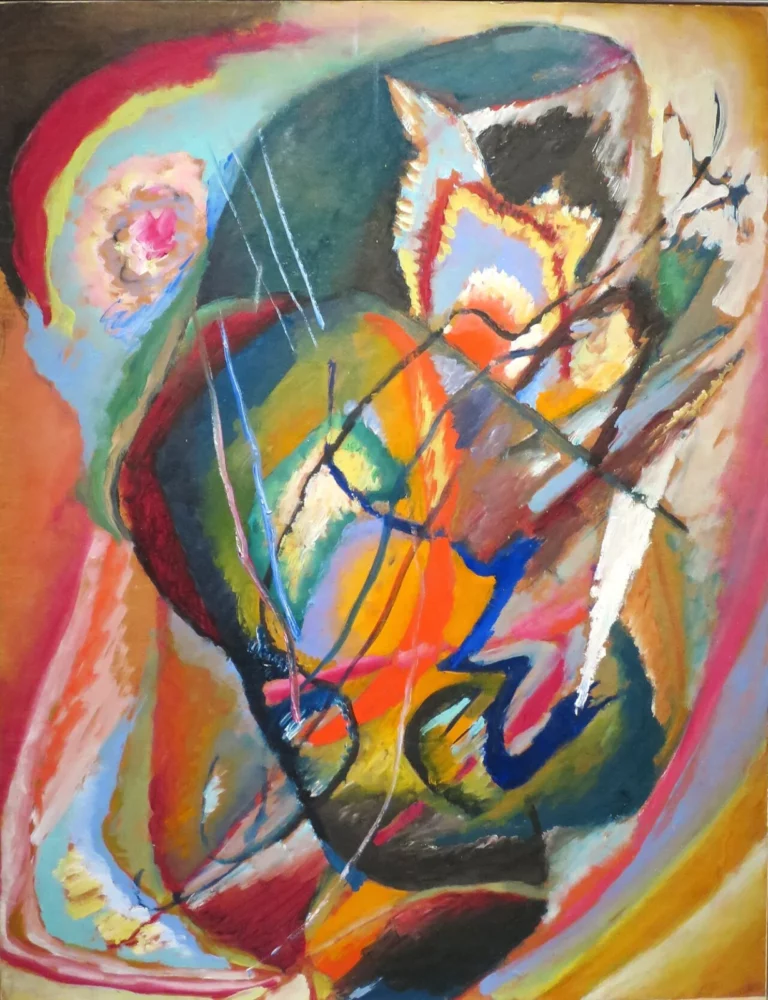 Untitled Improvisation III, œuvre de Vassily Kandinsky.