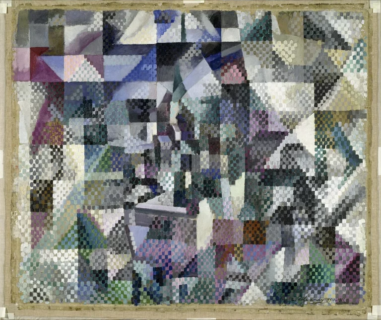 Window on the City No. 3, œuvre de Robert Delaunay.