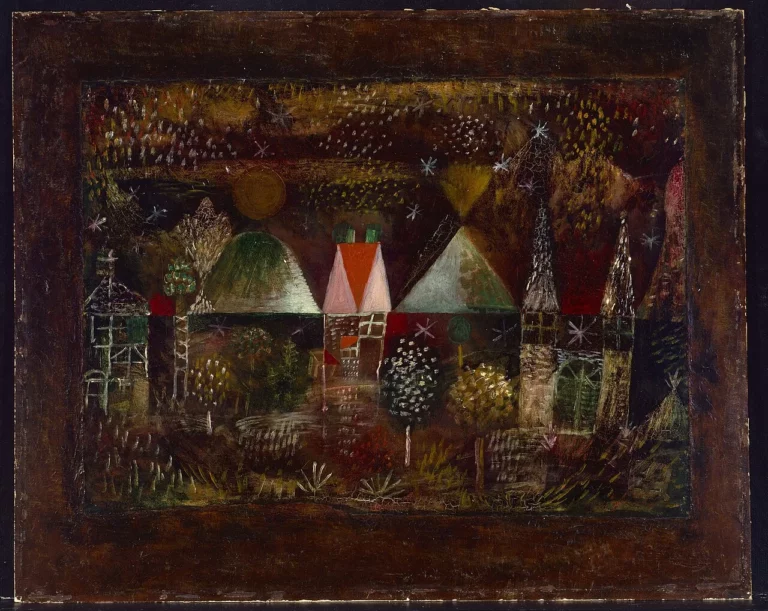 Night Feast, œuvre de Paul Klee.