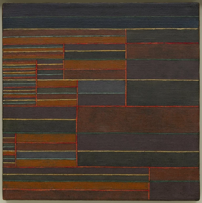 In der Strömung sechs Schwellen, œuvre de Paul Klee.