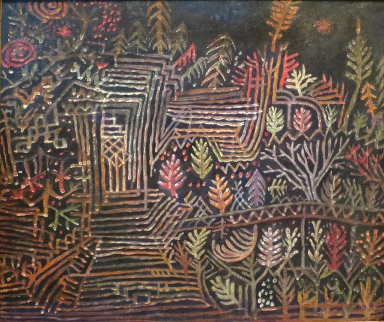 Untitled (Reconstruction), œuvre de Paul Klee.