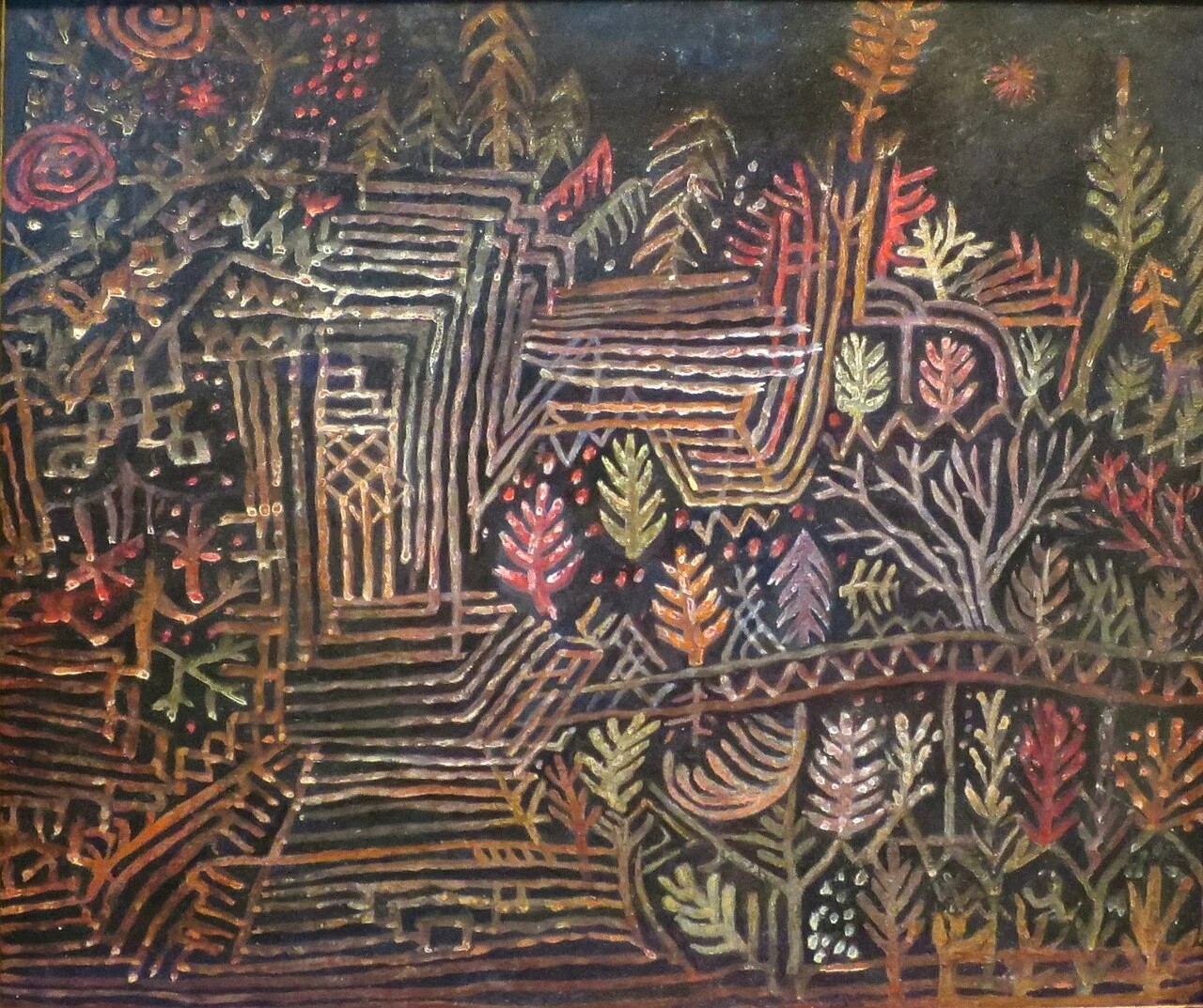 Untitled (Reconstruction), œuvre de Paul Klee.