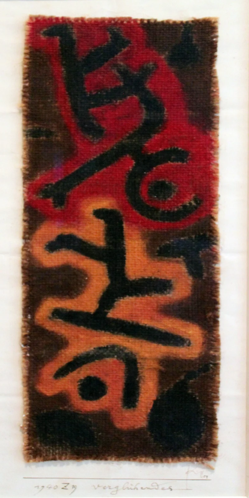 Verglühendes, œuvre de Paul Klee.