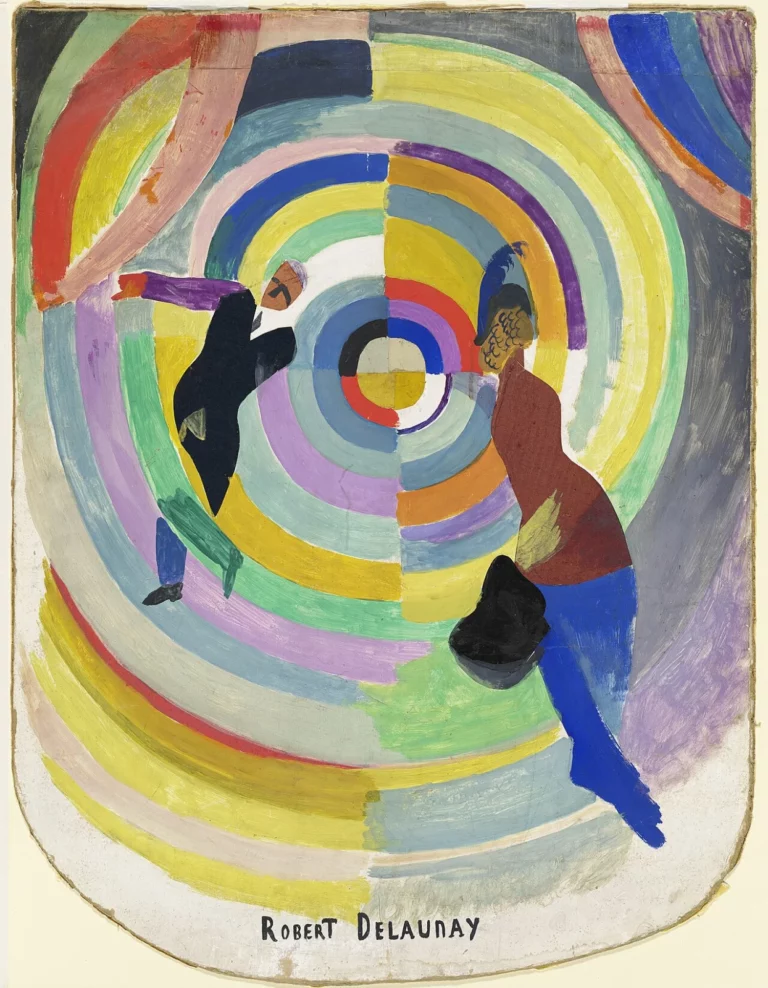 Political Drama, œuvre de Robert Delaunay.