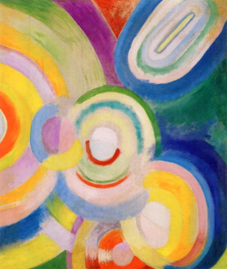 Colored Discs, œuvre de Robert Delaunay.