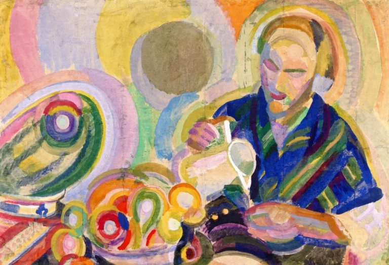 Nature morte portugaise, œuvre de Robert Delaunay.