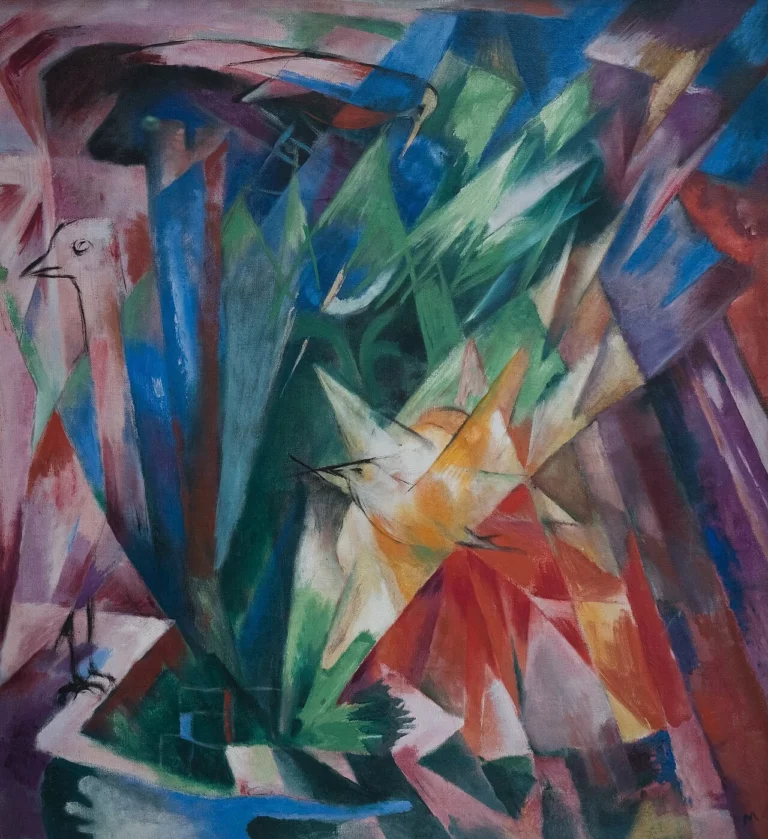 Vögel, œuvre de Franz Marc.