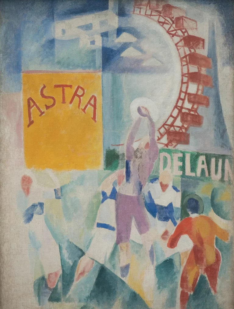 L’Équipe de Cardiff, œuvre de Robert Delaunay.