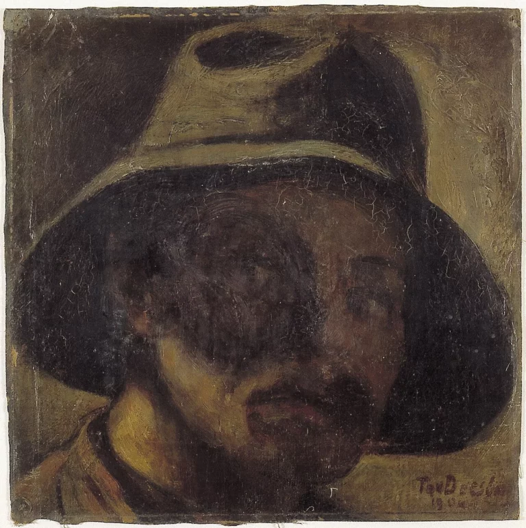 Workman Head, œuvre de Theo van Doesburg.