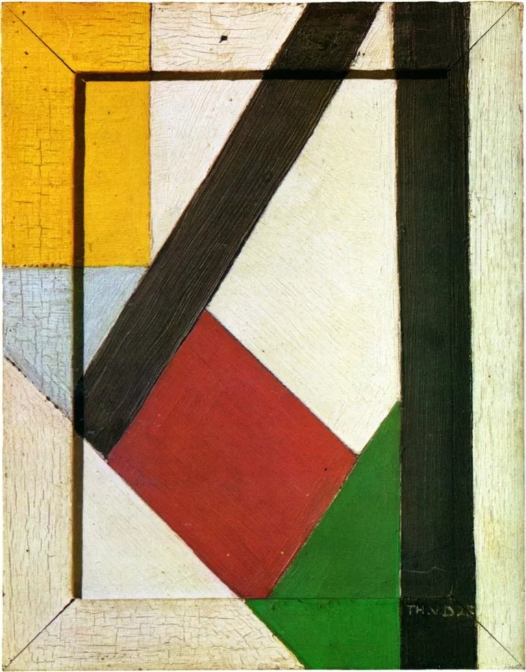 Composition, œuvre de Theo van Doesburg.